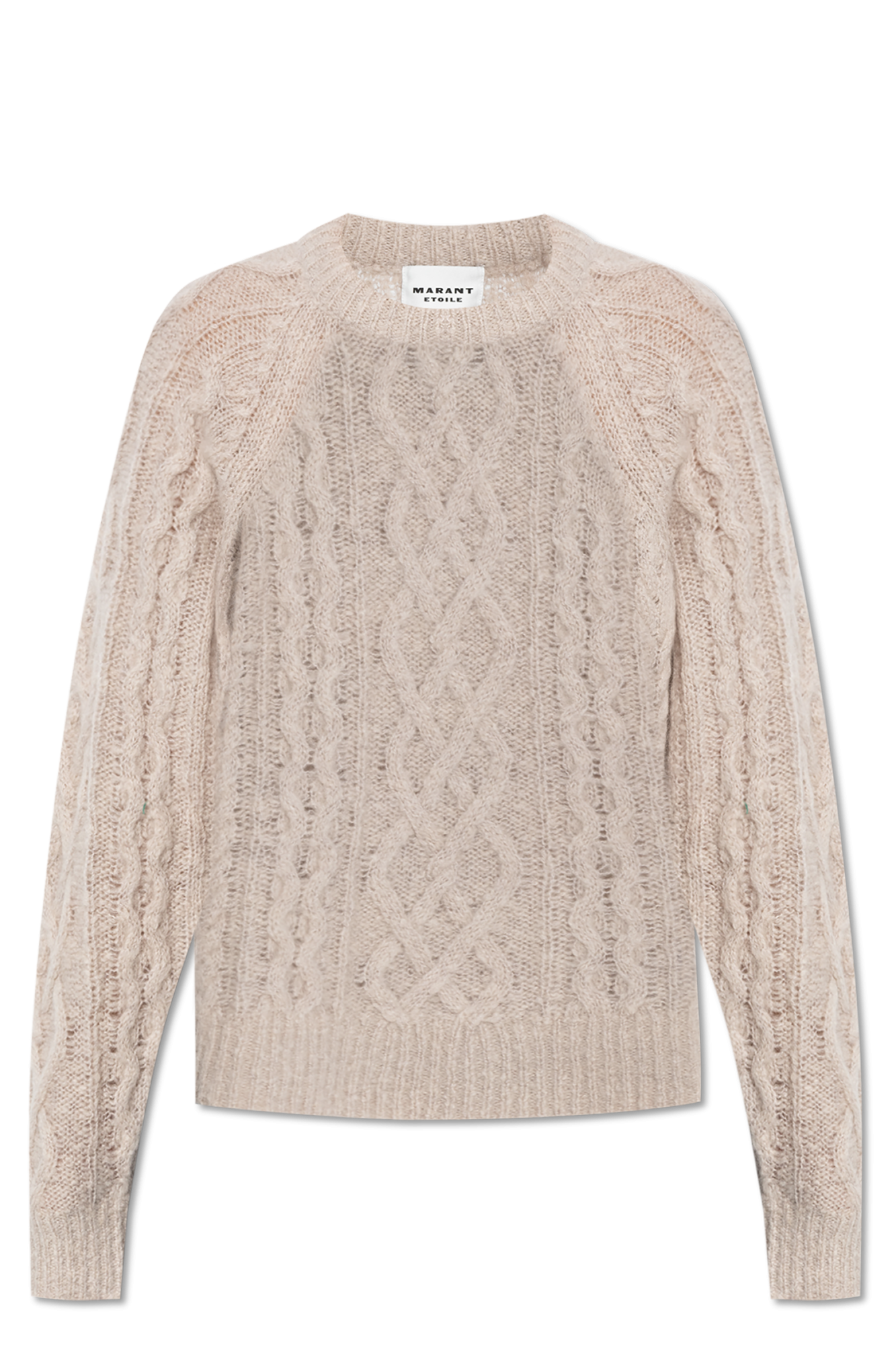 Isabel marant cable knit sweater best sale